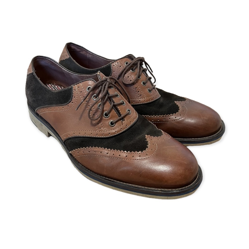 Johnston & Murphy Saddle Wingtips—12